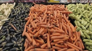 أسعار الجزر والفاصوليا الخضراء تصل إلى 10 و15 جنيهًا في الأسواق